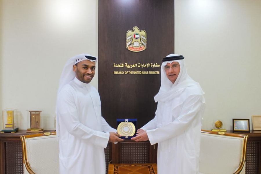 الاردن : ‎الأمين العام للبرلمان العربي للطفل يلتقي سفير دولة الإمارات العربية المتحدة